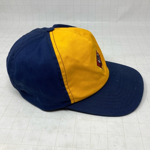 Boy Scouts Wolf Blue Gold vintage made in the USA twill M/L SnapBack cap - Picture 2 of 11